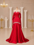 Crimson Blaze Classic Siren Gown